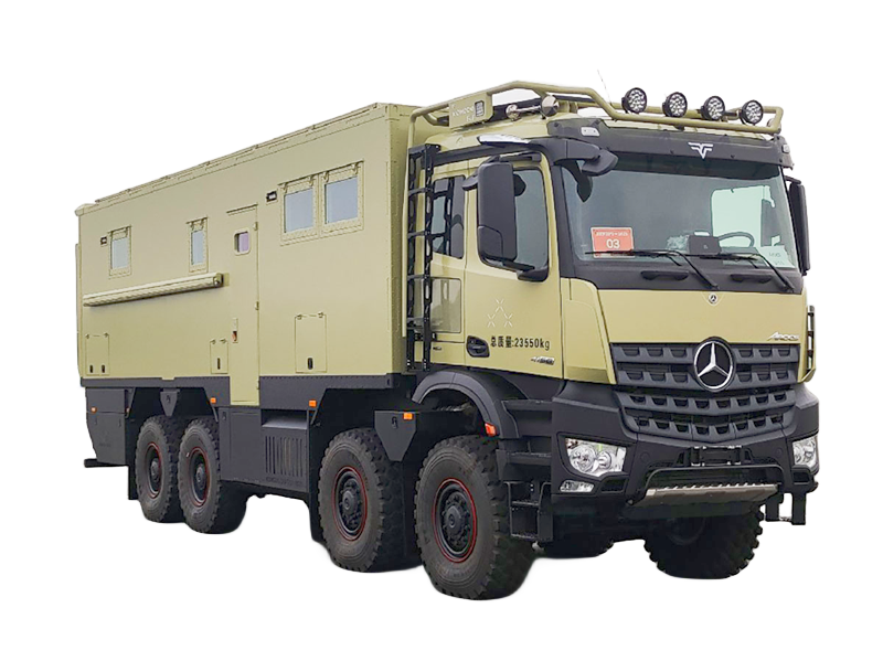 卡車(chē)底盤(pán)四驅(qū)越野房車(chē)：馳騁自然之境
