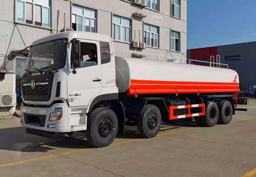 一汽解放25方灑水車：滿載而歸
