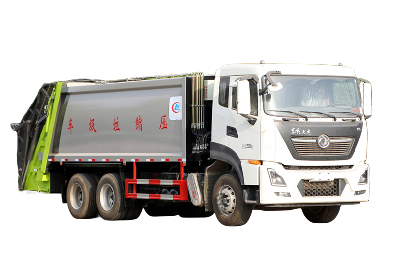 凱馬3方藍(lán)牌壓縮式垃圾車：環(huán)保好幫手
