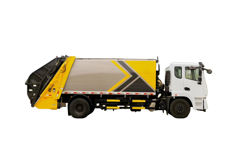 山東大立方壓縮式垃圾車：讓城市更清潔
